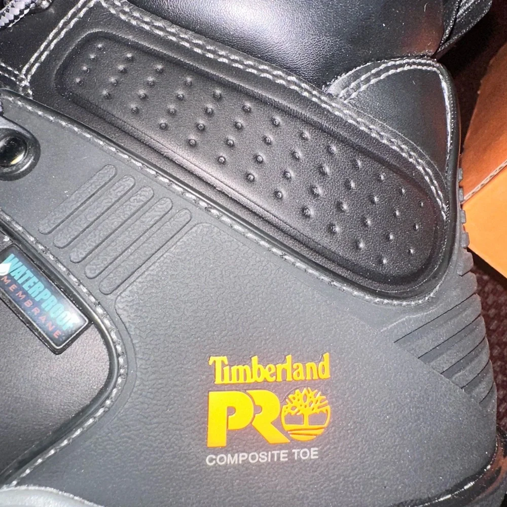 Timberland PRO Men's Black Work Boots - Picture 9 of 14